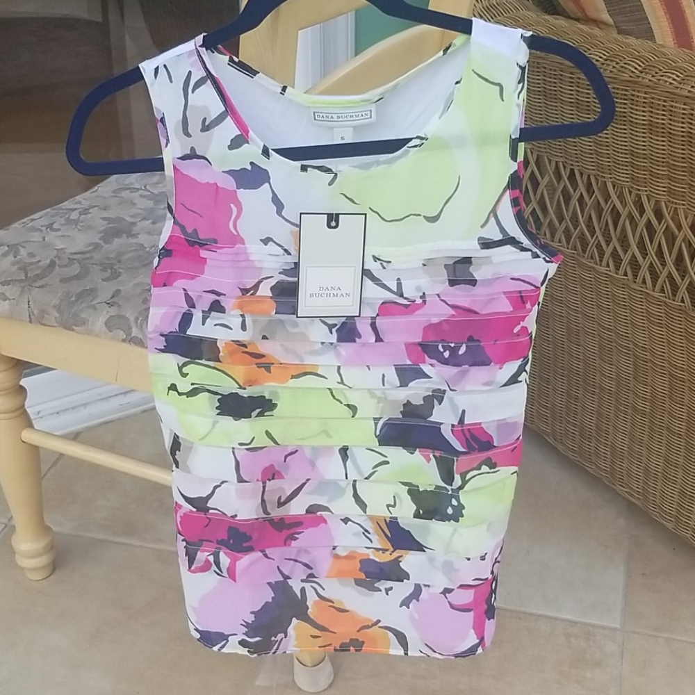 Dana Buchman layered tank small